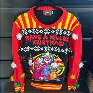 NEW LISTING ✨ Killer Klowns Christmas Sweater